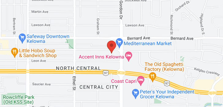 map of #106 1055 Lawrence Avenue